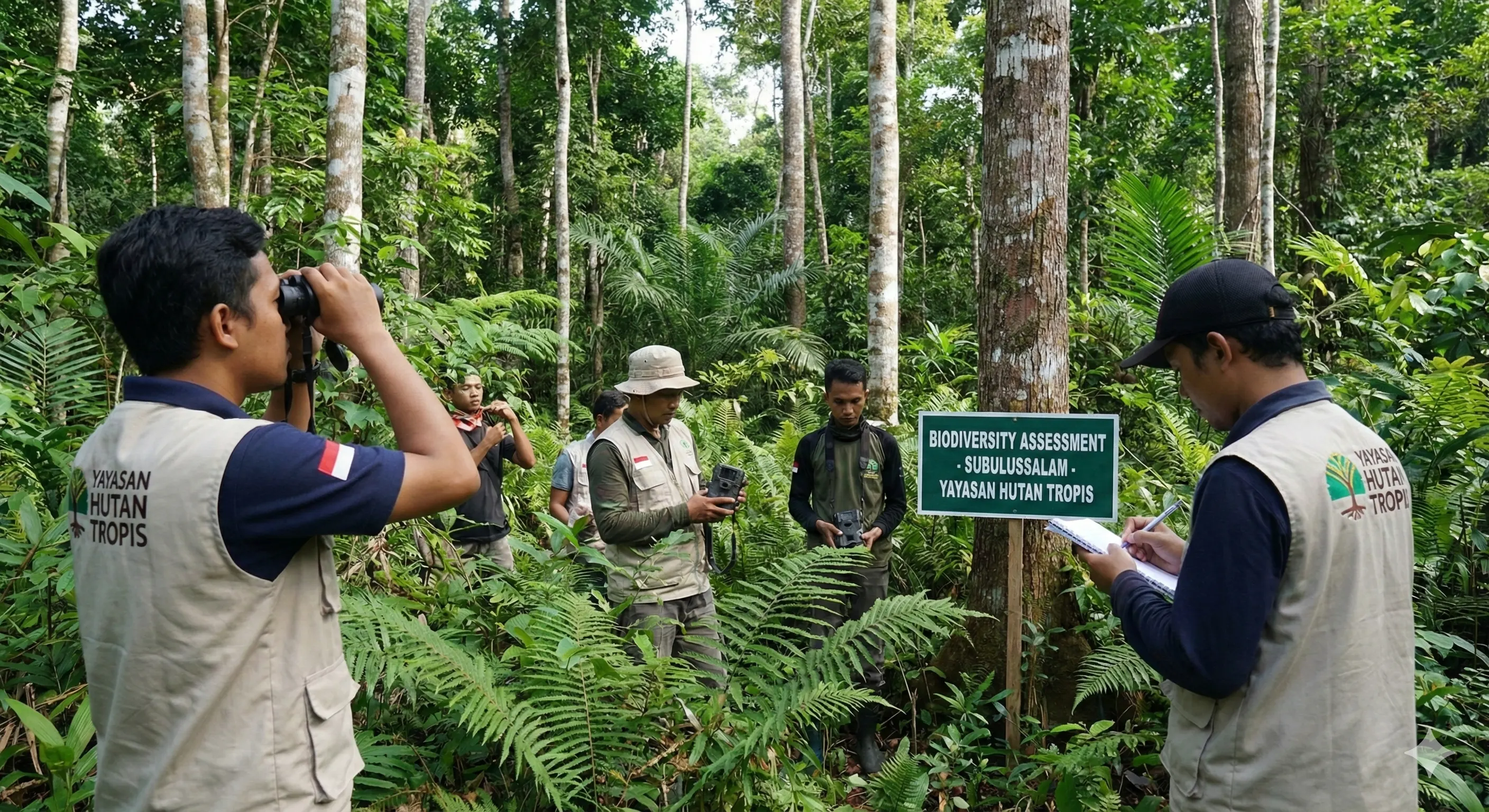 Biodiversity Assessment in Aceh Selatan in collaboration with Yayasan Hutan Tropis